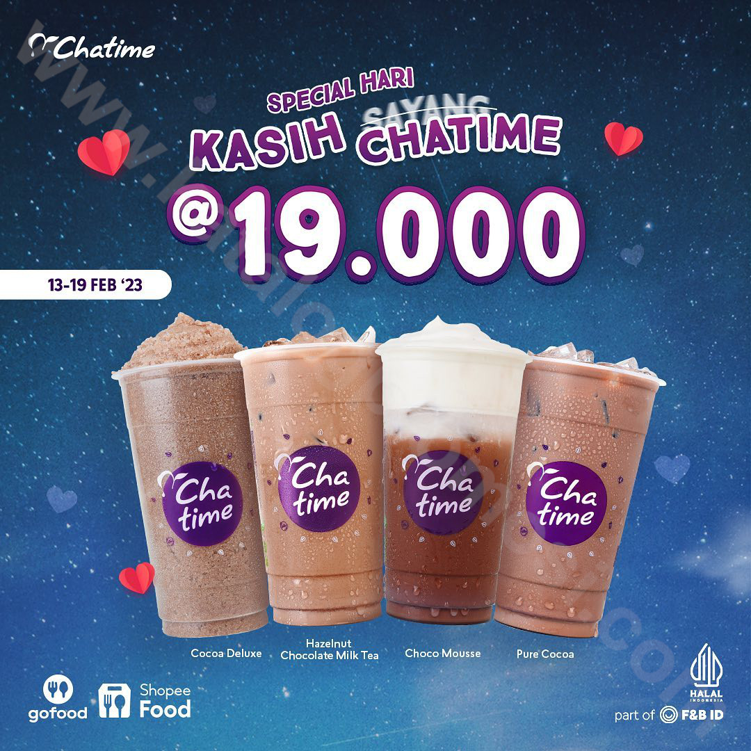 Promo Chatime FEBRUARI 2023 Katalogpromosi