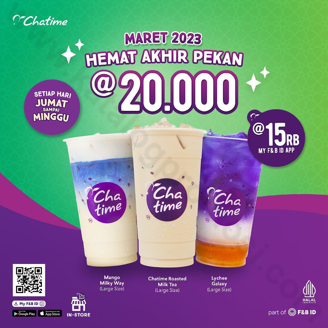 Promo Chatime Agustus Katalogpromosi