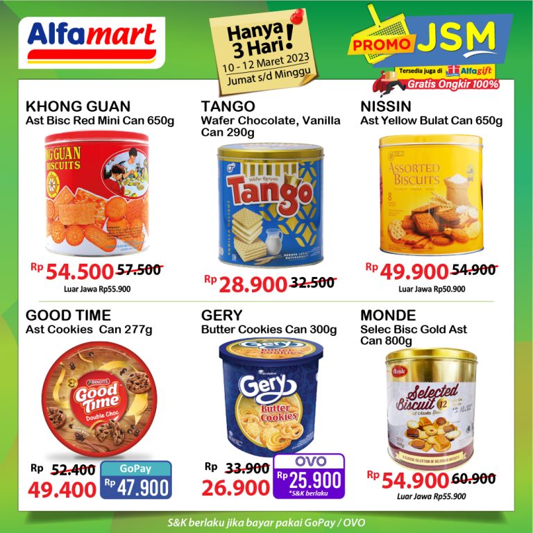 Katalog Promo Jsm Alfamart Maret Aneka Sirup Wafer Kurma