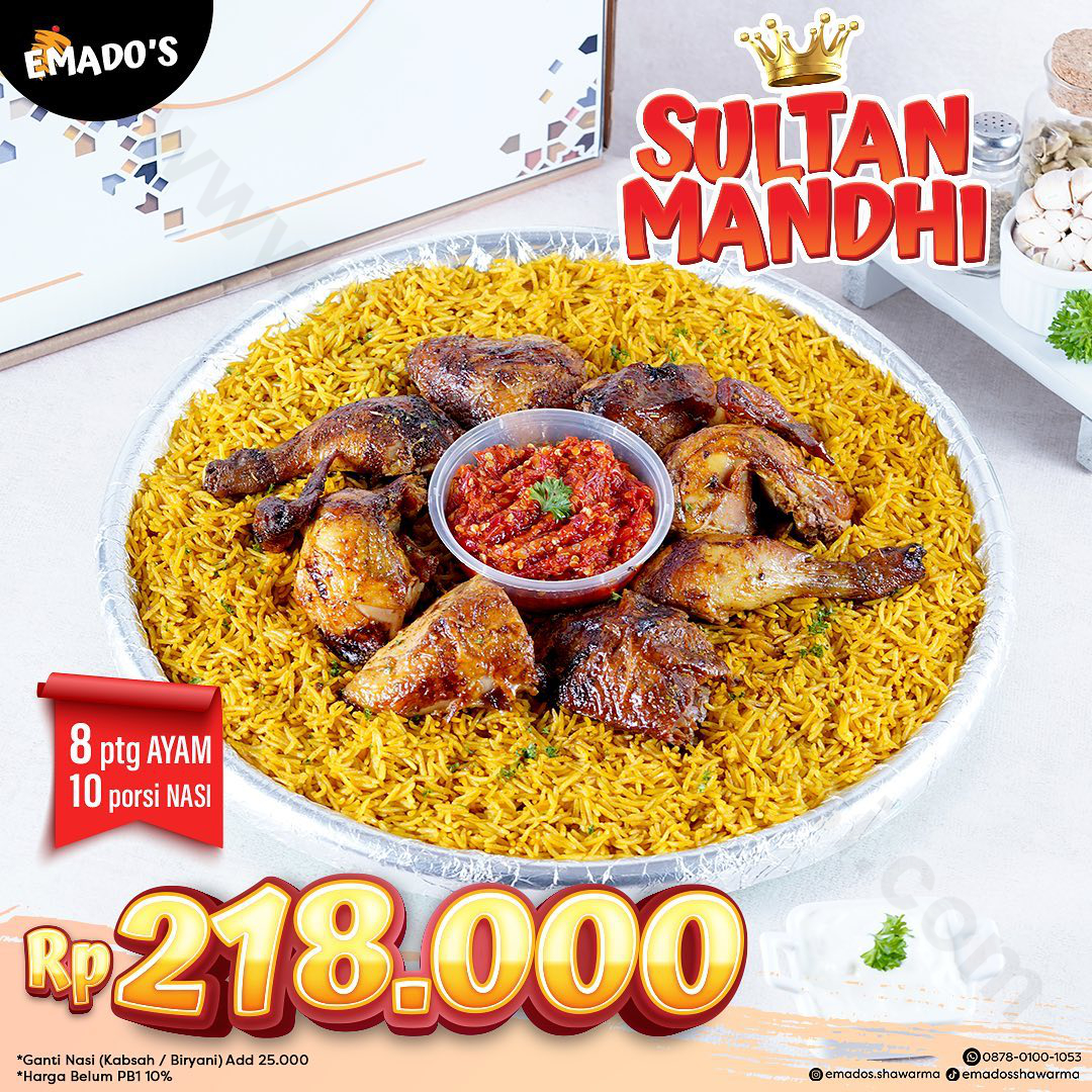 Promo Emado S Shawarma Agustus Katalogpromosi