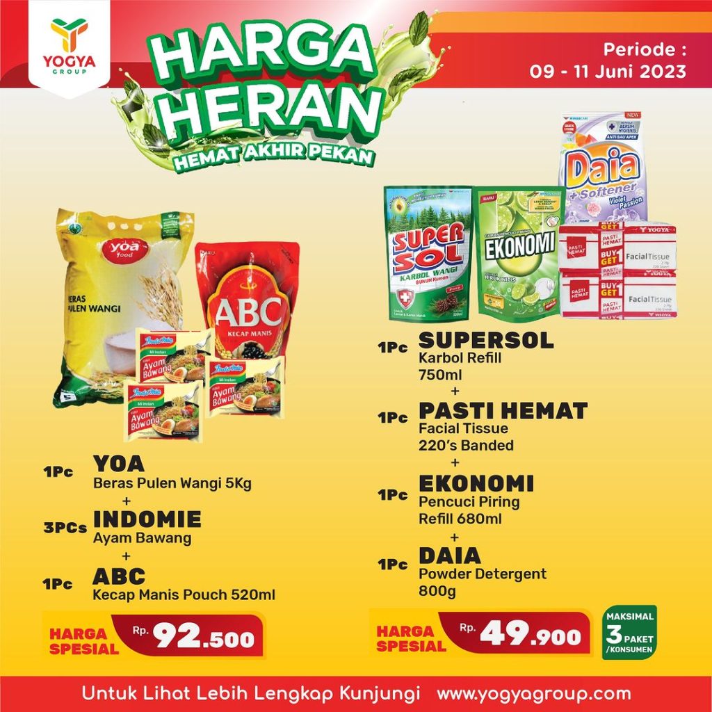 Promo Jsm Toserba Yogya Weekend Harga Heran Periode Juni