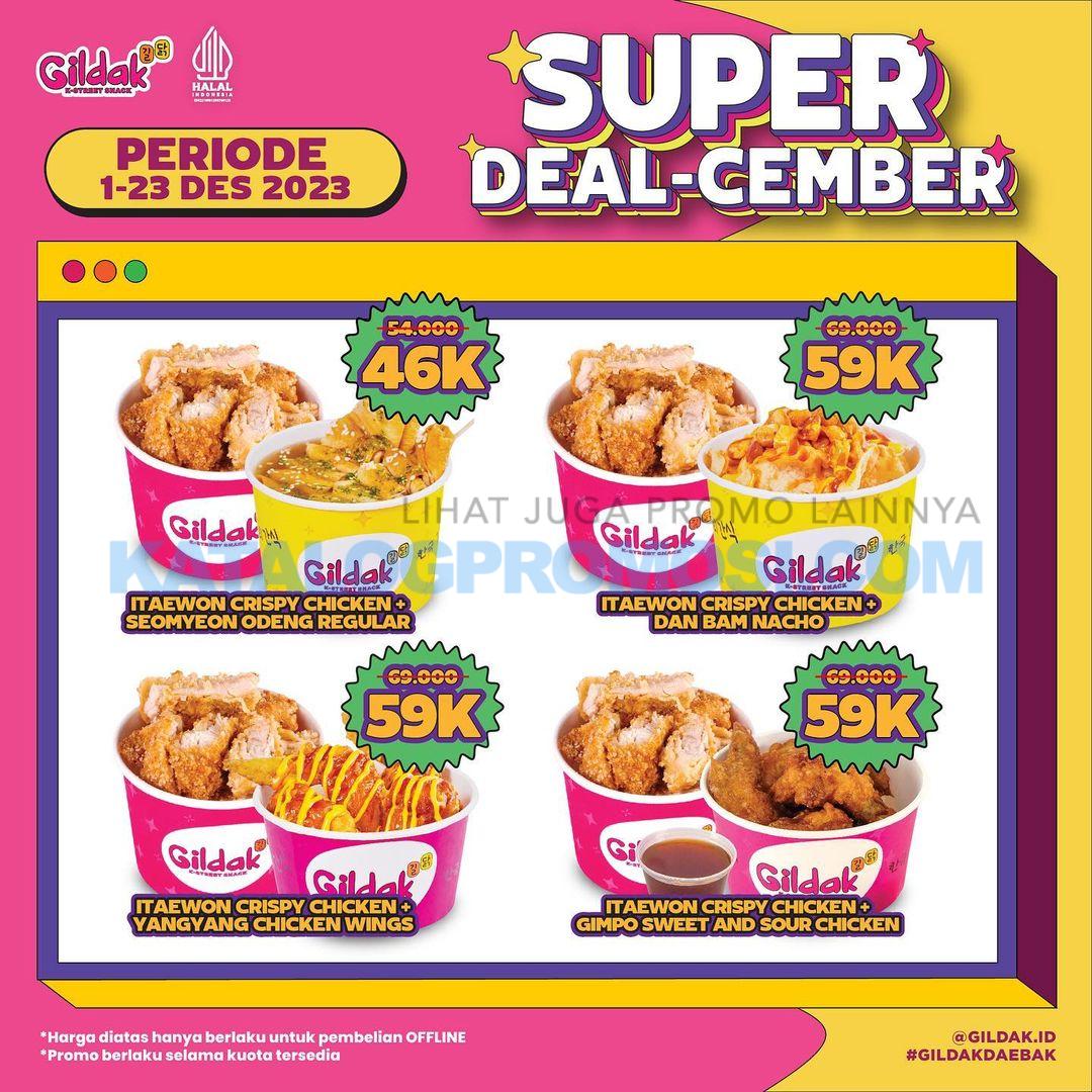 Promo GILDAK SUPER DEAL CEMBER Mulai Dari Rp 46RIBUAN