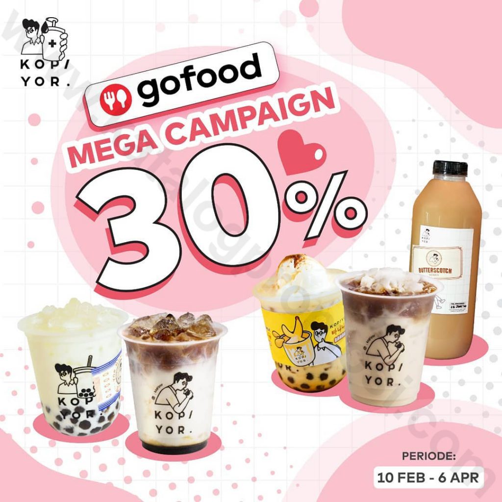  KOPI YOR  Promo MEGA CAMPAIGN DISKON 30 khusus pemesanan 