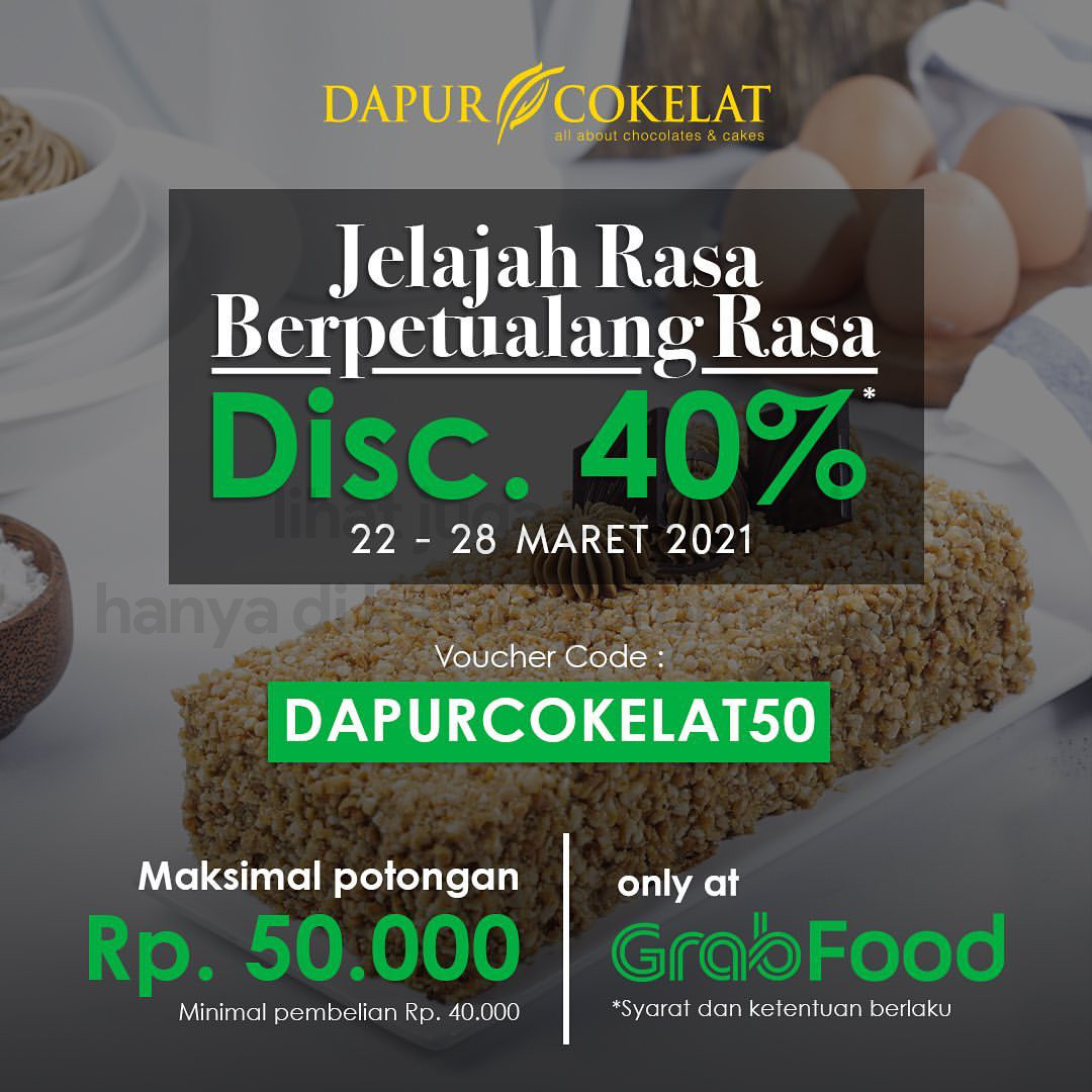  Dapur Cokelat Surabaya  Promo Diskon 40 Khusus Pemesanan 