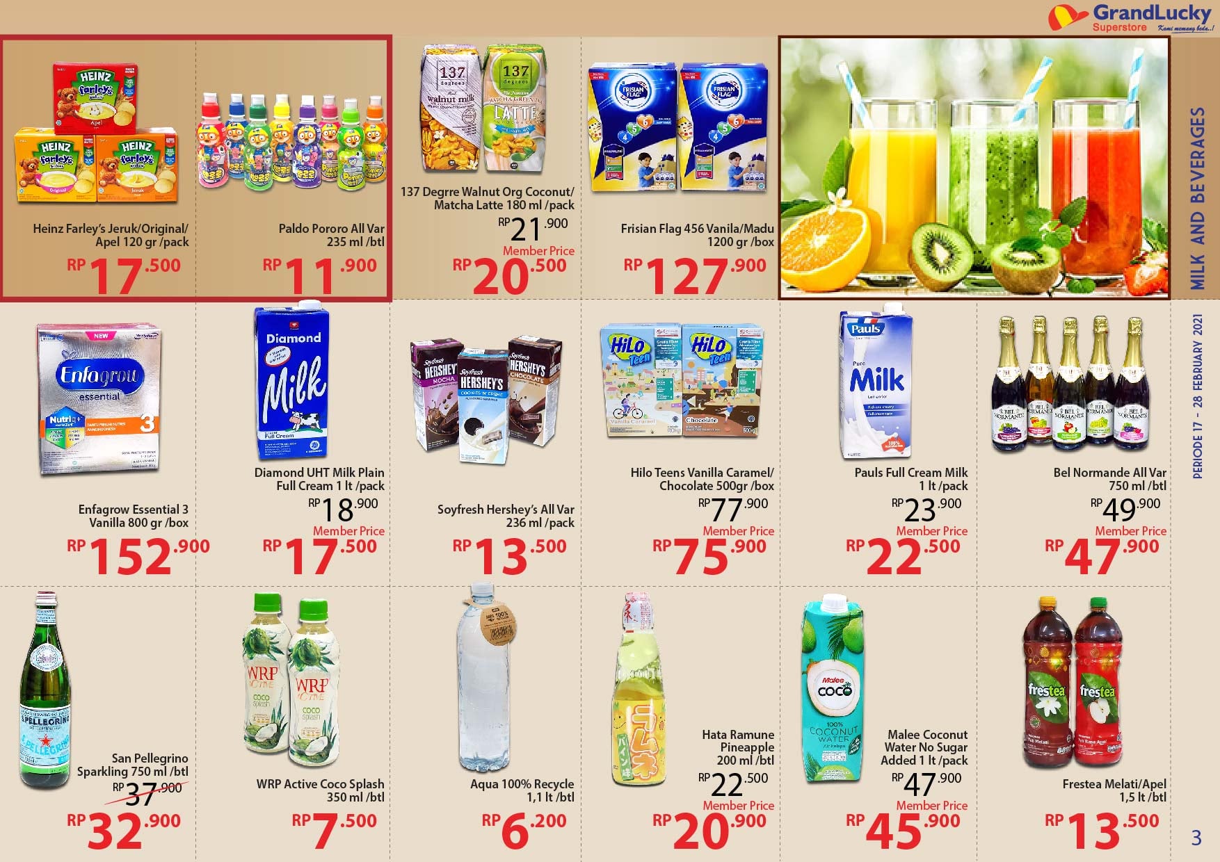  Promo GRAND LUCKY  Superstore Katalog Mingguan Periode 17 