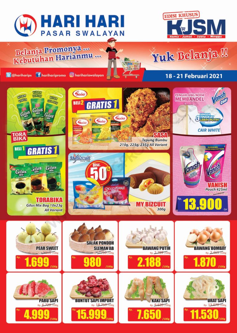 Katalog Promo Hari Hari Pasar Swalayan Weekend Periode 18 ...