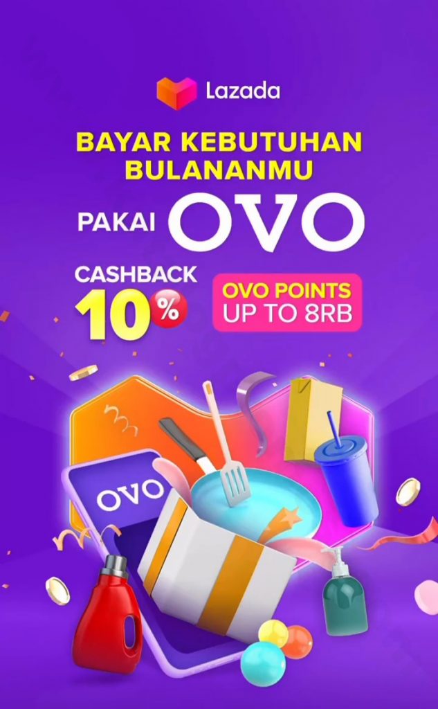 Promo Kulot Plisket Lazada Cashback Ovo