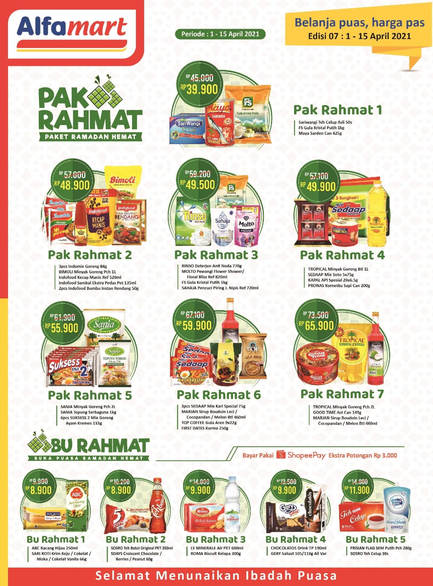 Katalog Promo Alfamart Besok Rabu 7 April 2021 Promo Serba Gratis Beli 2 Box Energen Gratis 1 Halaman 2 Pos Kupang