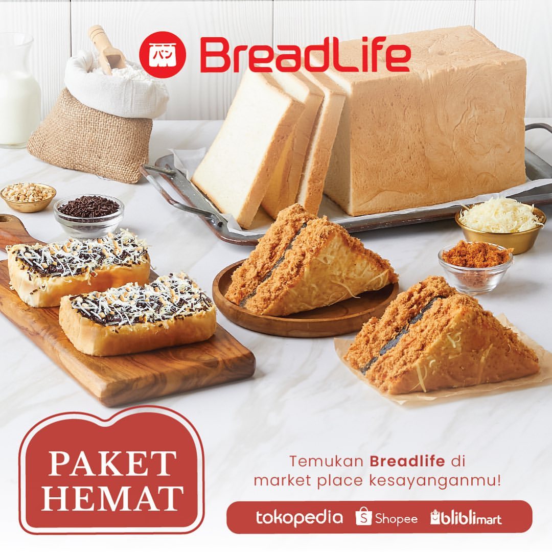 Promo BREADLIFE PAKET HEMAT SPESIAL MARKETPLACE - HARGA CUMA Rp. 45.999