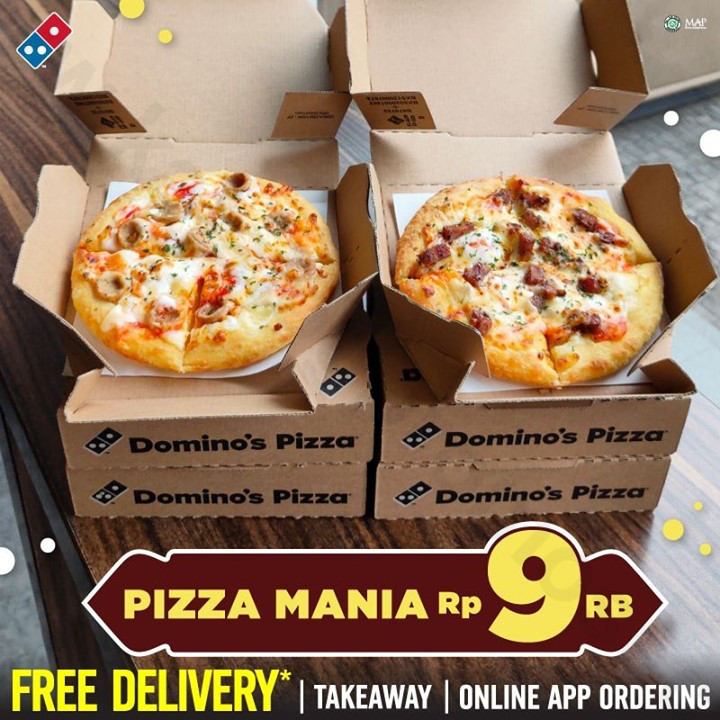 Promo Ramadhan DOMINOS PIZZA - Beli PIZZA MANIA Hanya Rp 9.000*