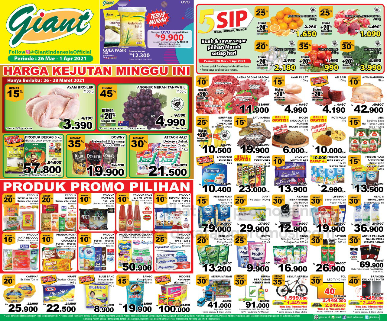 Promo Giant Jsm Katalog Weekend Periode 26 Maret 01 April 2021 Beureum