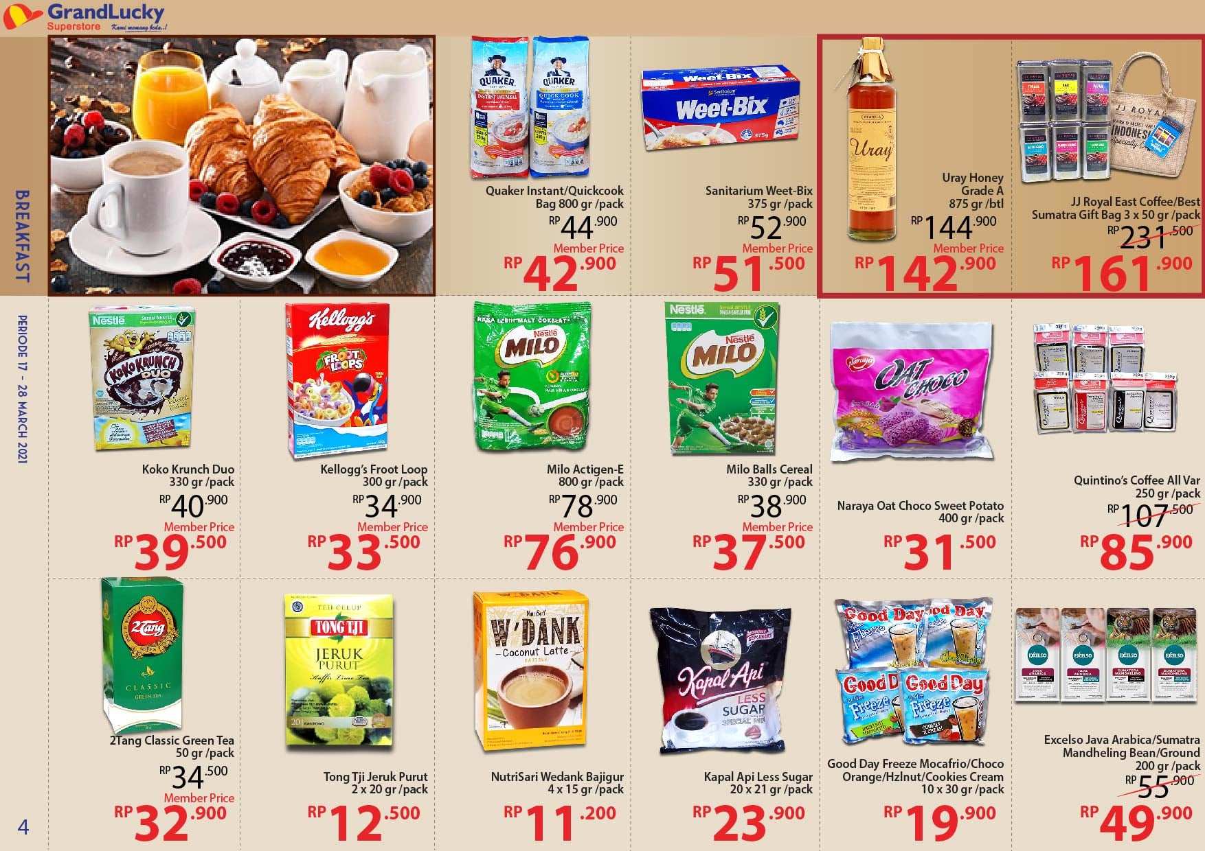  Promo GRAND LUCKY  Superstore Katalog Mingguan Periode 17 