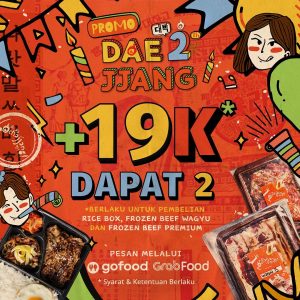 POCHAJJANG Promo TAMBAH Rp. 19.000 bisa DAPAT DUA Ricebox Pochajjang