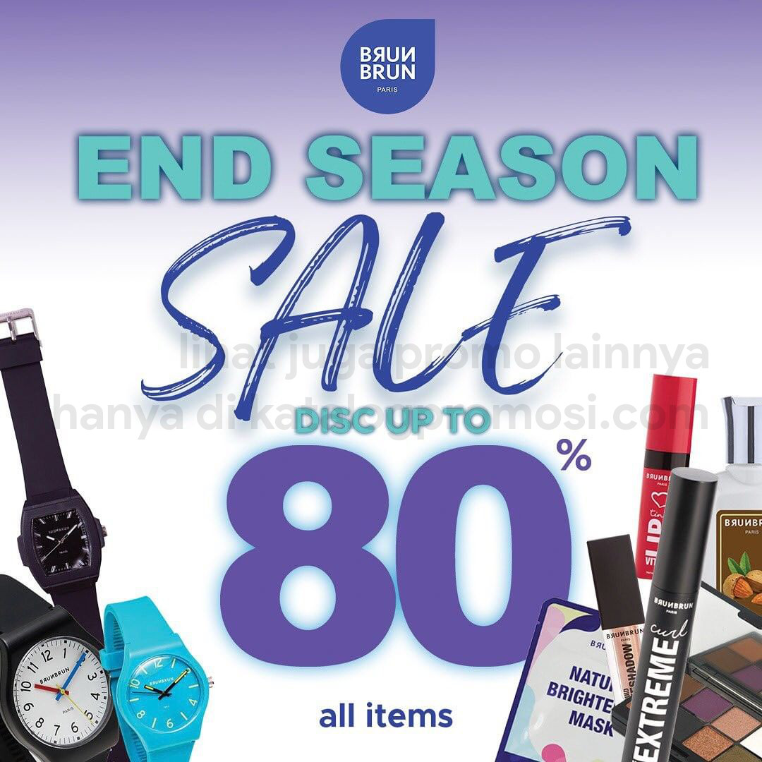 Promo BRUN BRUN END OF SEASON SALE - DISCOUNT up to 80% off