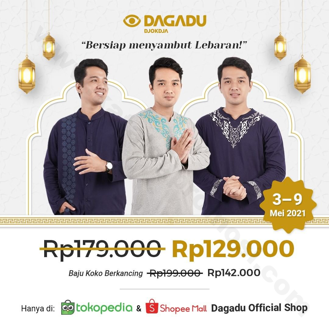 Bersiap Menyambut Lebaran DAGADU  DJOKDJA Promo Seri Baju  