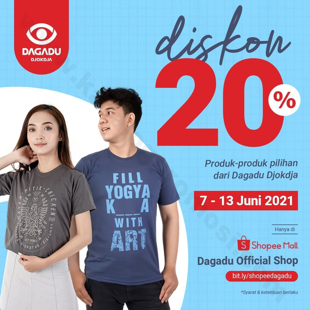  DAGADU DJOKDJA  Promo Produk  produk  Pilihan DISKON 20 