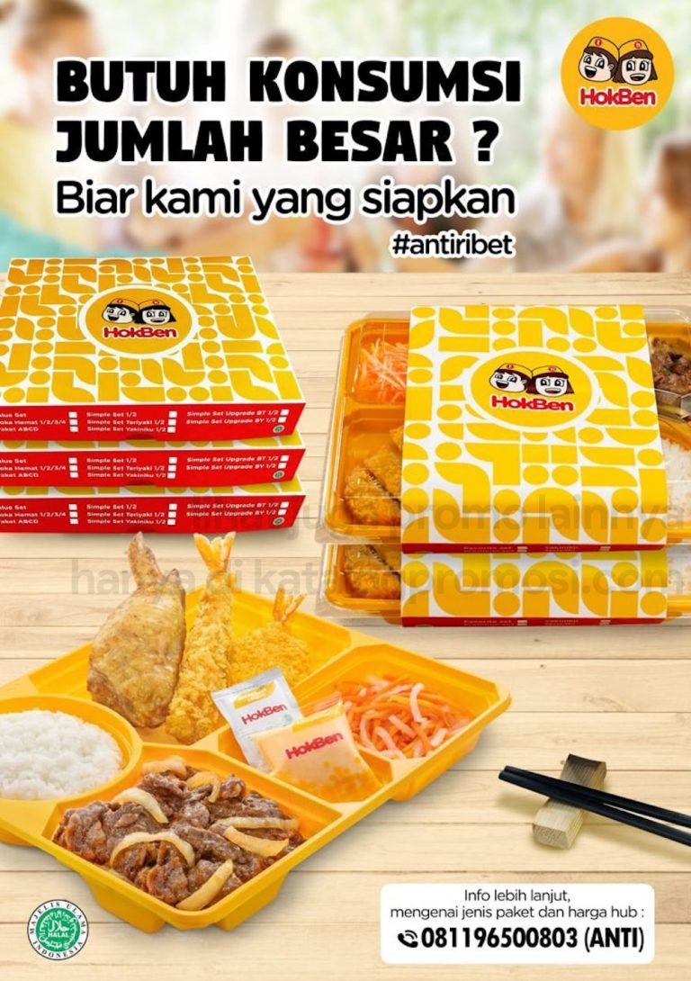 HOKBEN Promo PAKET LARGE ORDER - HEMATNYA hingga Rp. 150RIBUAN