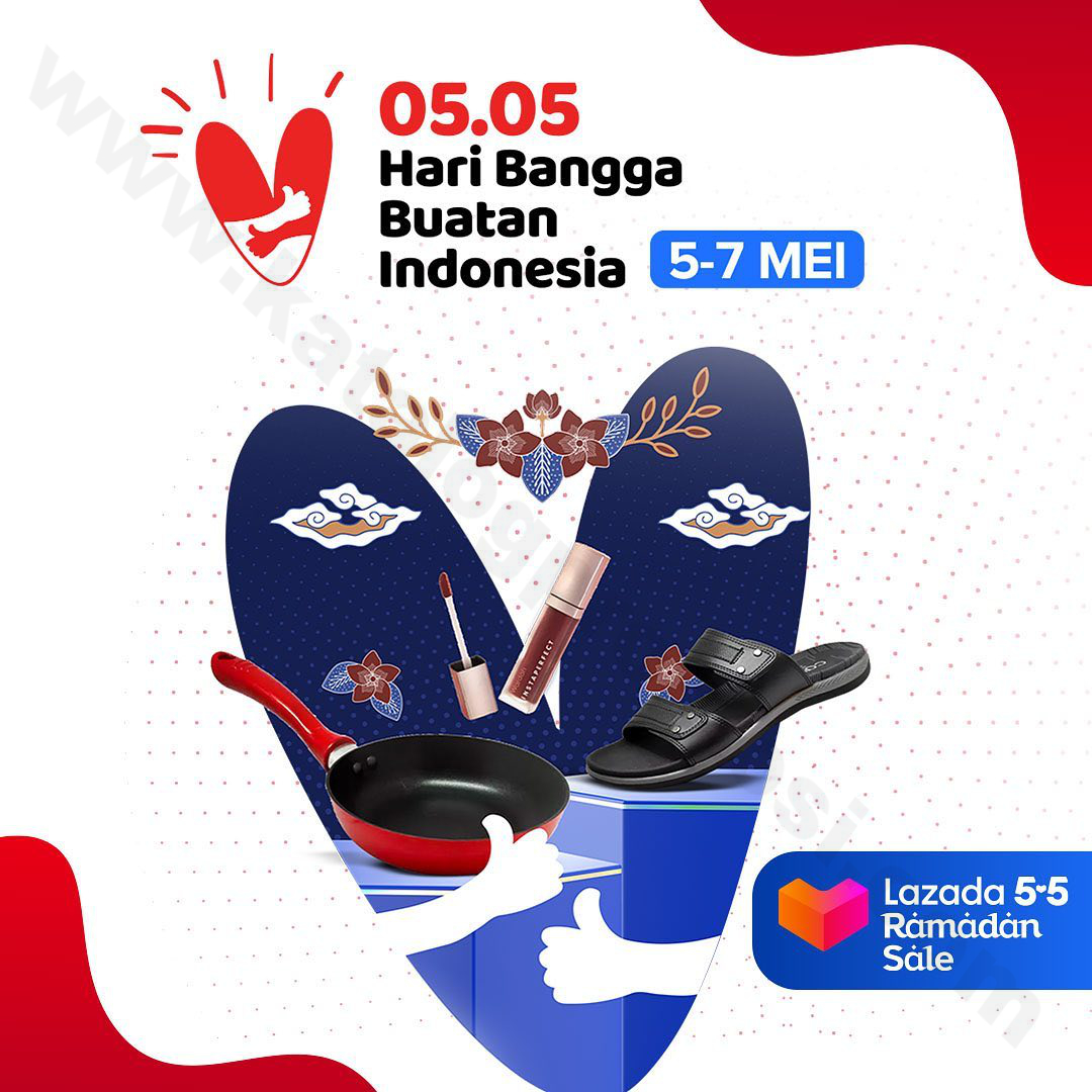 Lazada Promo 5.5 Hari Bangga Buatan Indonesia Produk