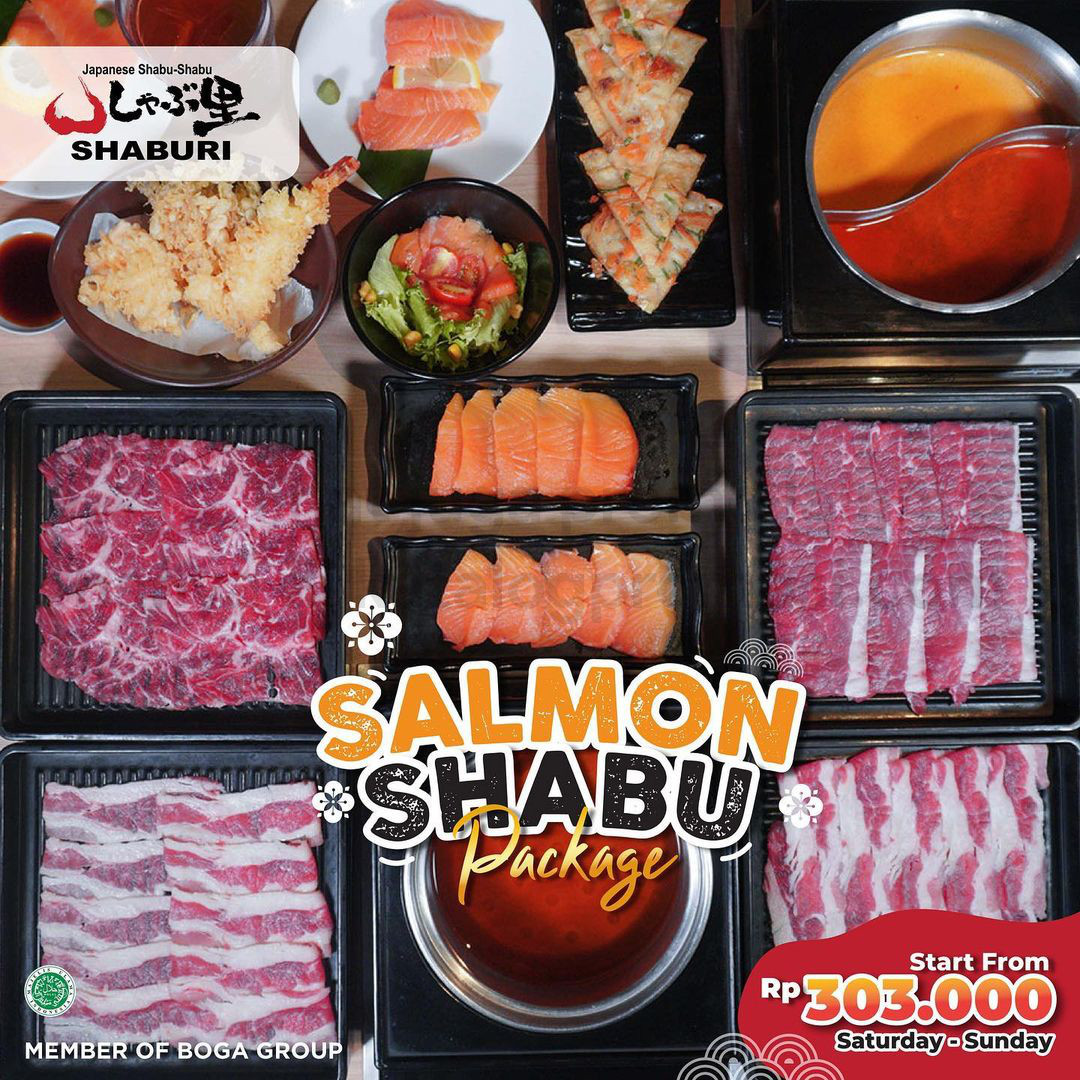 Promo SHABURI All You Can Eat Salmon Shabu Package - mulai Rp. 303.000