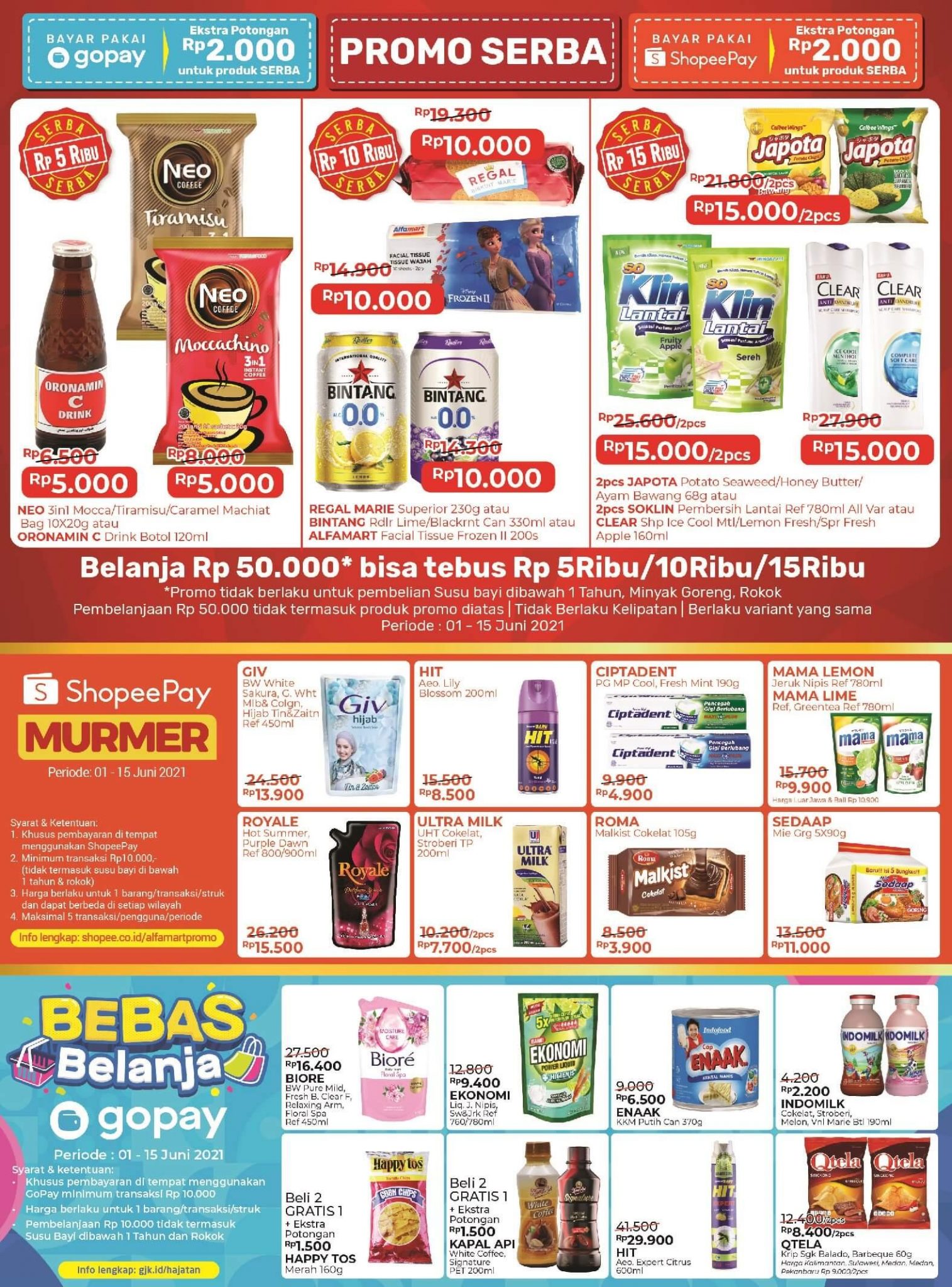 Promo Jsm Alfamart 4 6 Juni Dapatkan Harga Hemat Dari Popok Beras Minyak Susu Aneka Snack Halaman 3 Wartakotalive Com