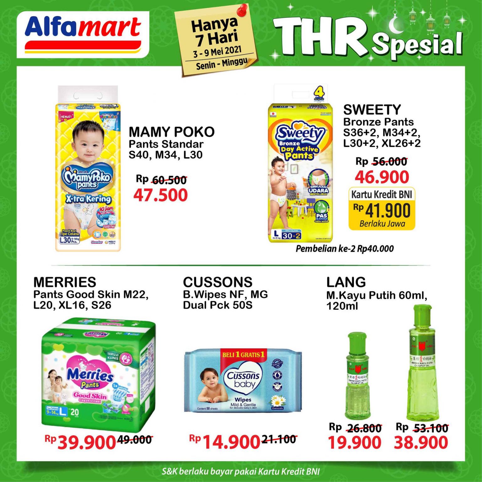 Promo Katalog Alfamart THR Spesial 4-9 Mei Hemat Kebutuhan Lebaran Kue