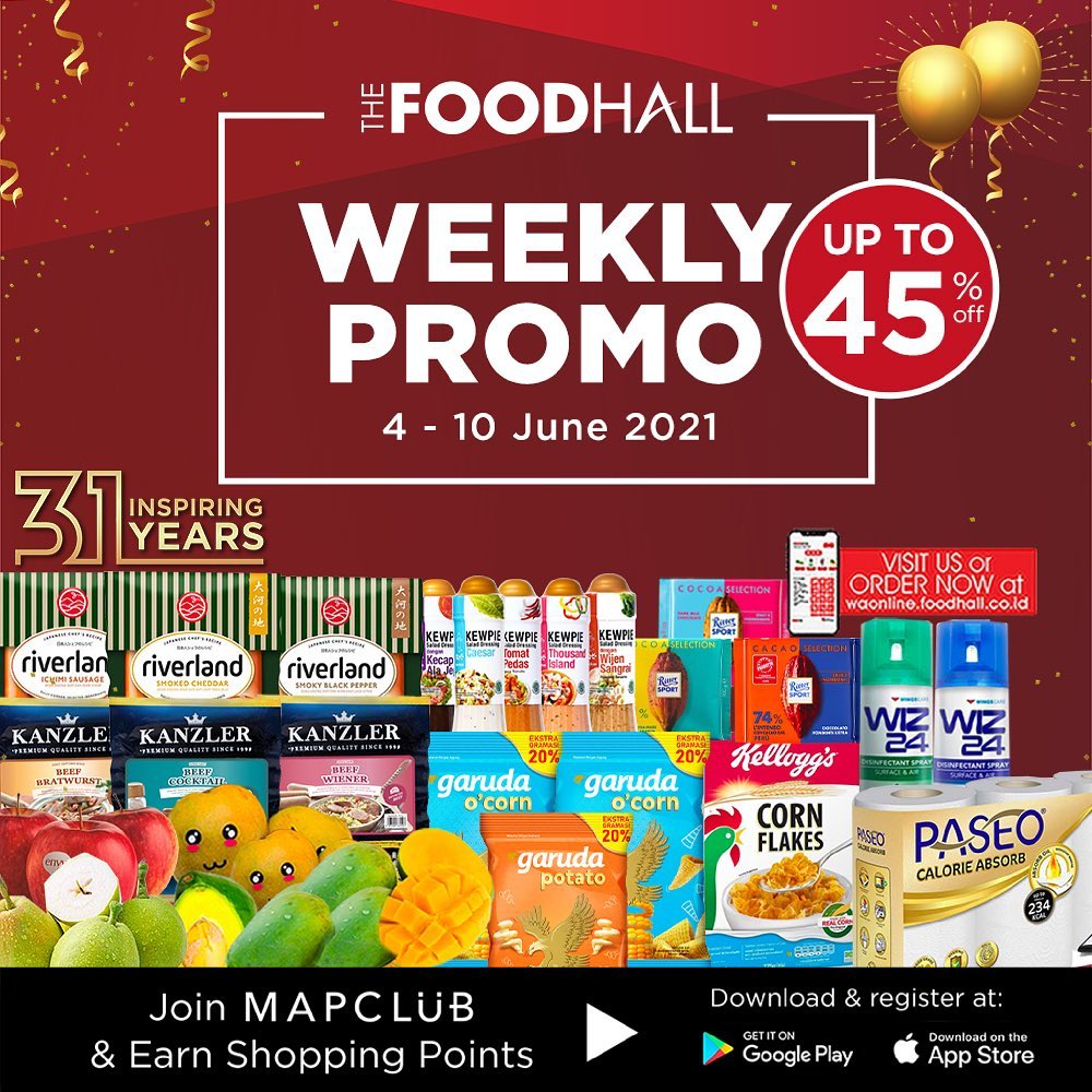 PROMO THE FOODHALL Katalog  Mingguan periode 04 10 JUNI 