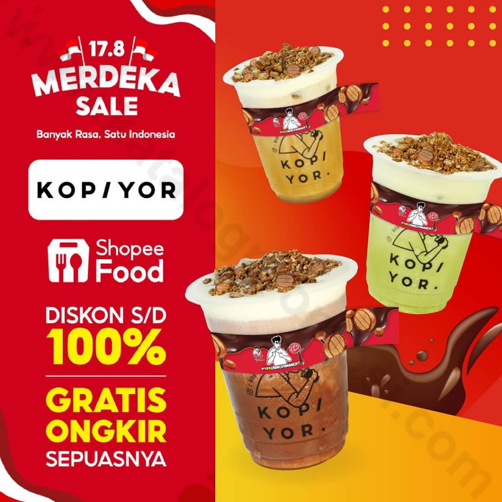  KOPI YOR  Promo 17 8 MERDEKA SALE DISKON s d 100 