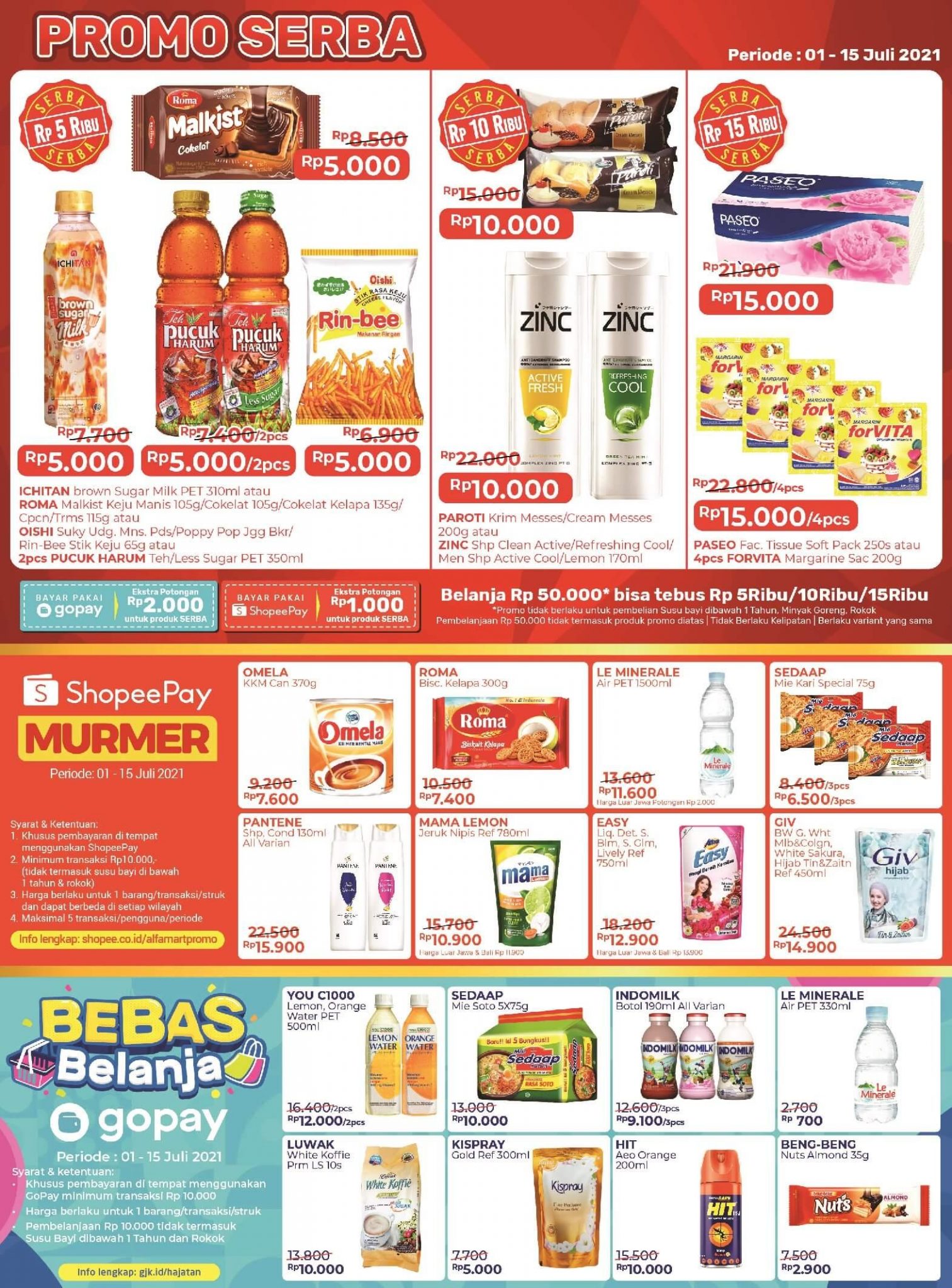  KATALOG Alfamart  Terbaru 1 15 Juli Dapatkan Diskon Hingga 