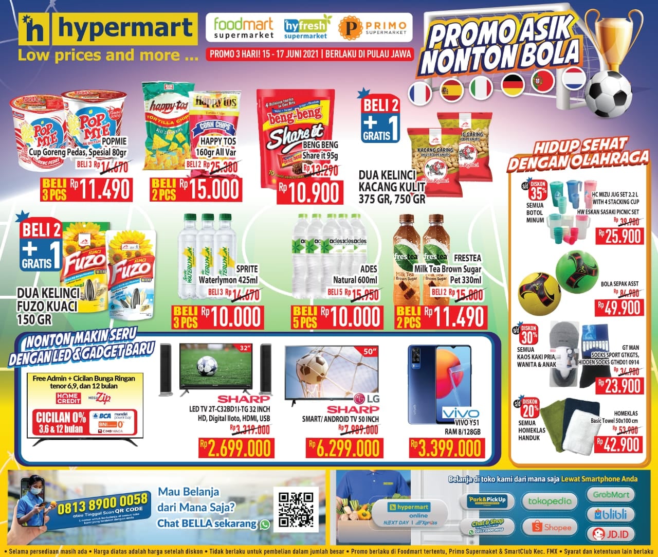 Katalog Hypermart Promo Weekday periode 15-17 Juni 2021