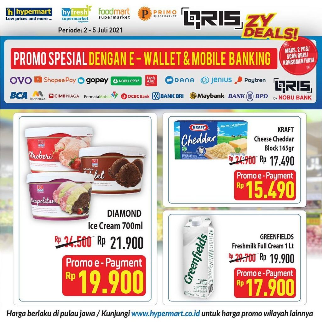 HYPERMART Promo HARGA SPESIAL bayar pakai E Wallet dan 