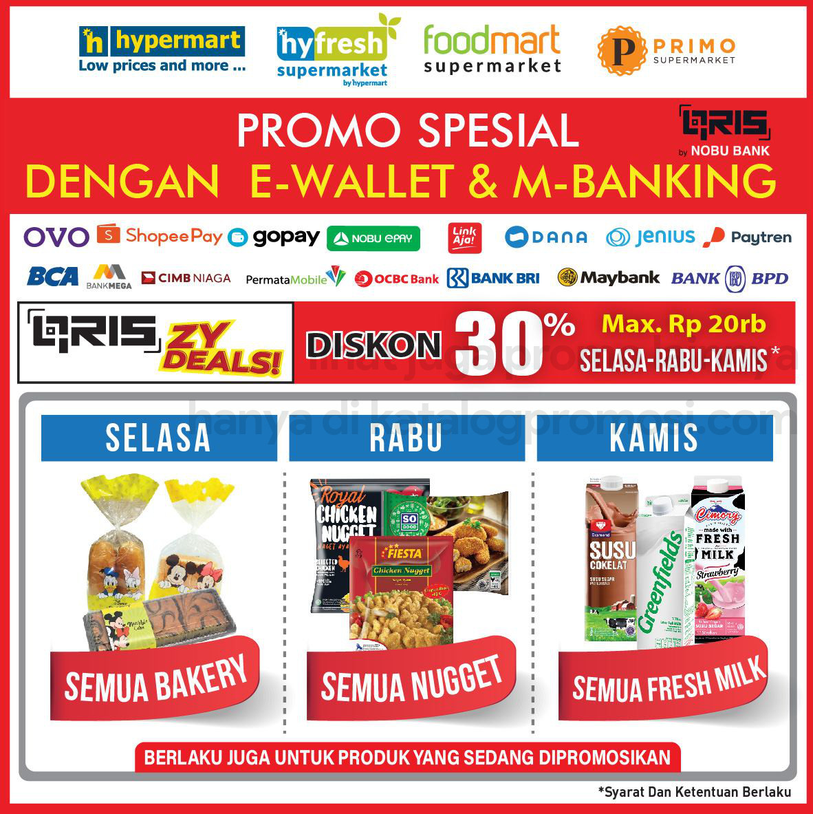 HYPERMART Promo HARGA SPESIAL bayar pakai E-Wallet dan ...