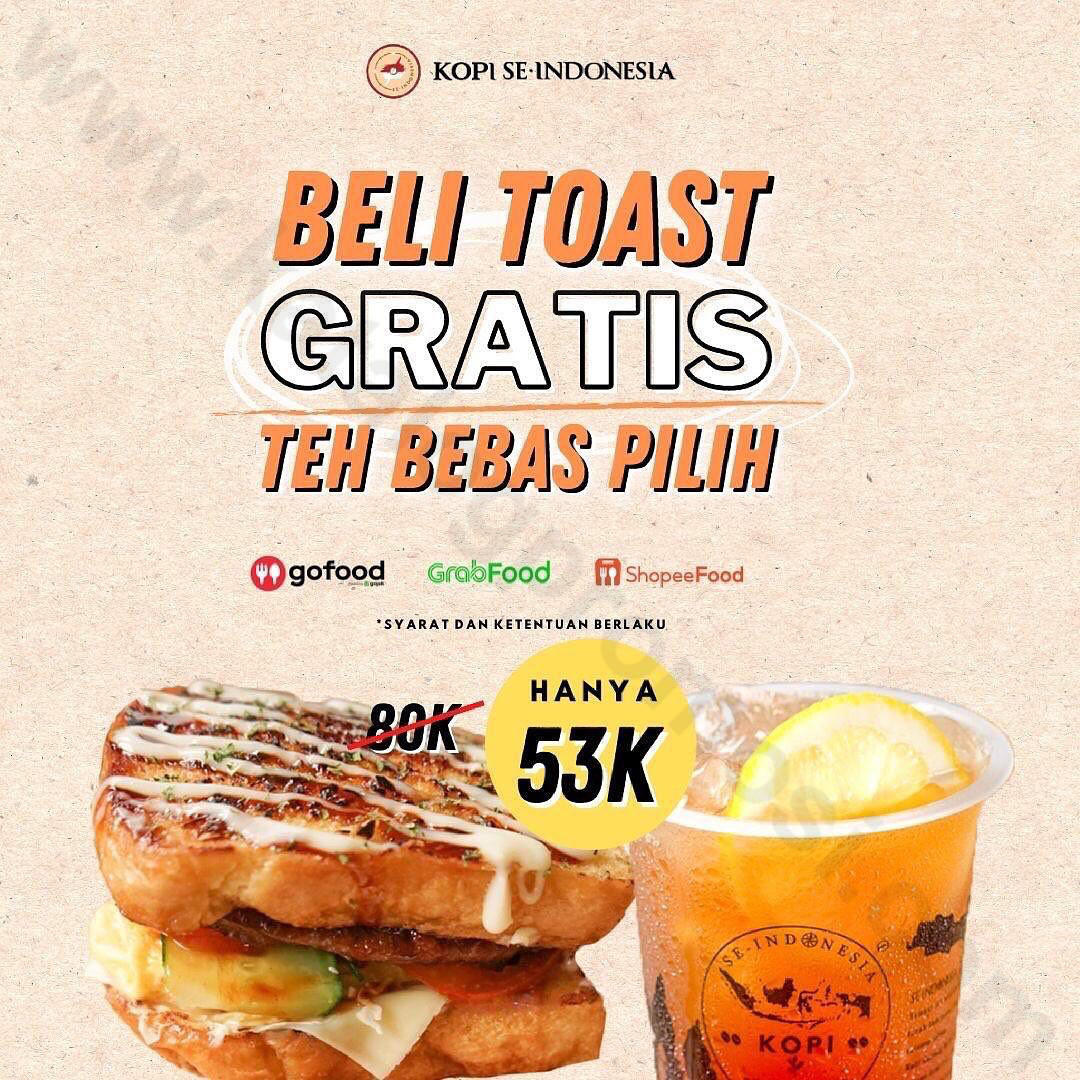 Kopi Se-Indonesia Promo Diskon Hingga 44% untuk Pembelian Bundling Menu