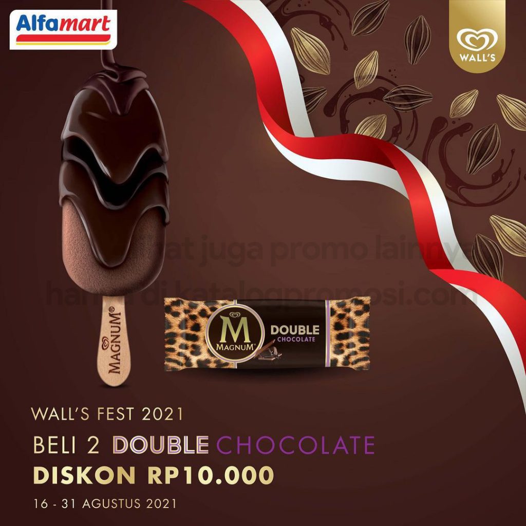 Promo ALFAMART WALLS FIESTA - BELI 2 CORNETTO CUMA 17RIBU - BELI 2