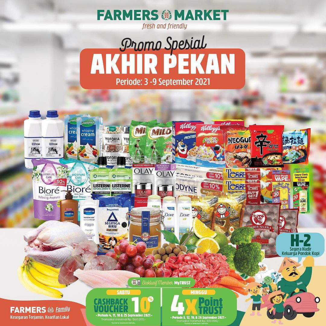 Katalog Promo Farmers Market khusus Weekend | 03-09 September 2021