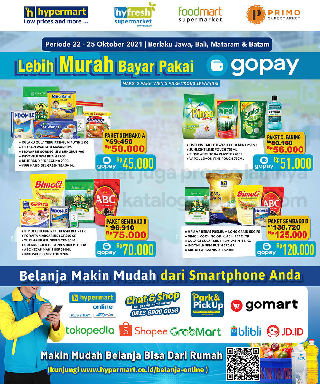 Promo Hypermart JSM Katalog Weekend periode 22-25 Oktober 2021