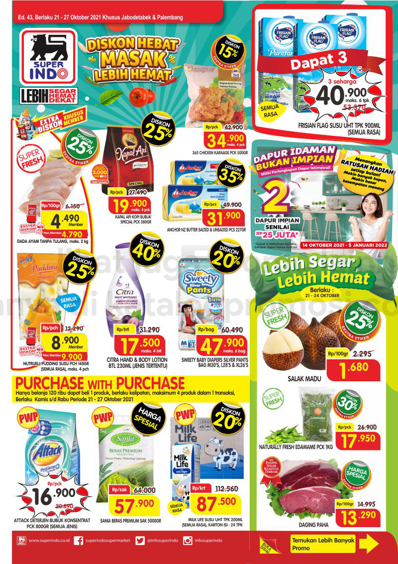 Promo Superindo JSM Katalog WEEKEND 22-24 Oktober 2021