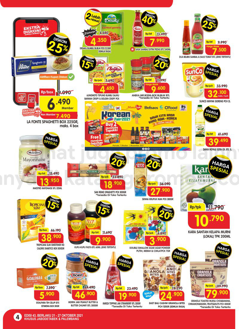 Promo Superindo Katalog Belanja Mingguan periode 21-27 September 2021