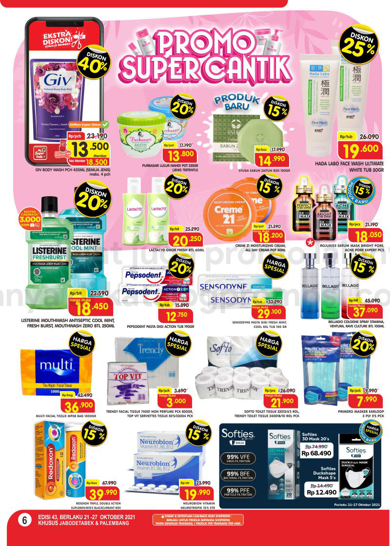 Promo Superindo Katalog Belanja Mingguan periode 21-27 September 2021