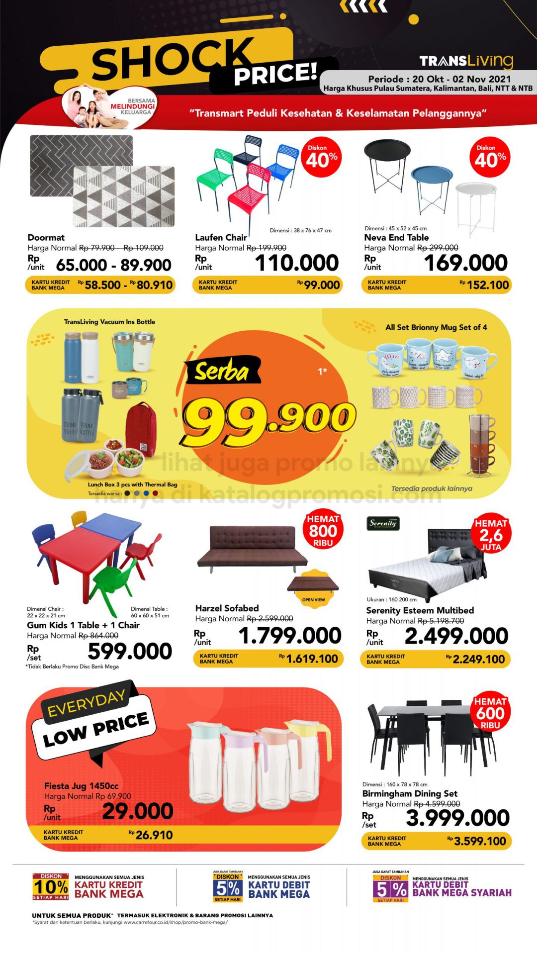 Promo TRANSMART CARREFOUR Katalog Weekend JSM periode 22-26 Oktober 2021