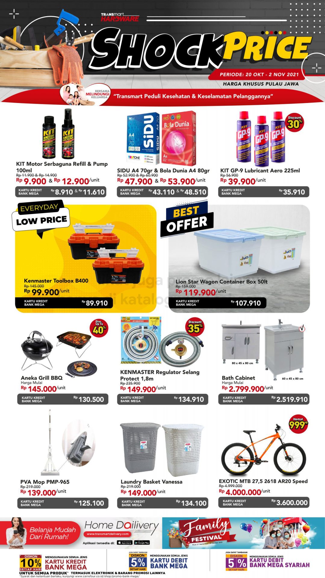 Promo TRANSMART CARREFOUR Katalog Weekend JSM periode 22-26 Oktober 2021