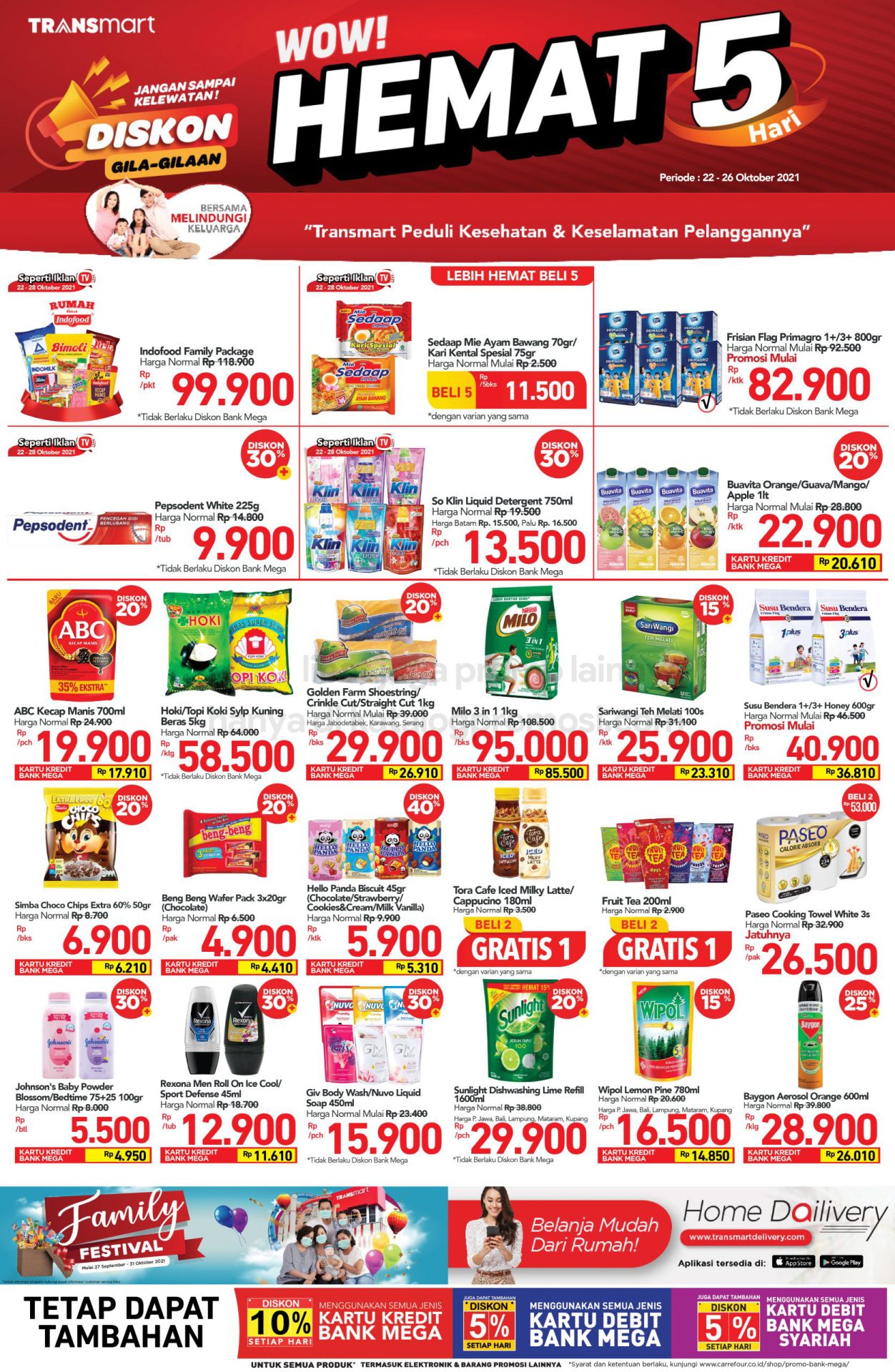 Promo TRANSMART CARREFOUR Katalog Weekend JSM periode 22-26 Oktober 2021