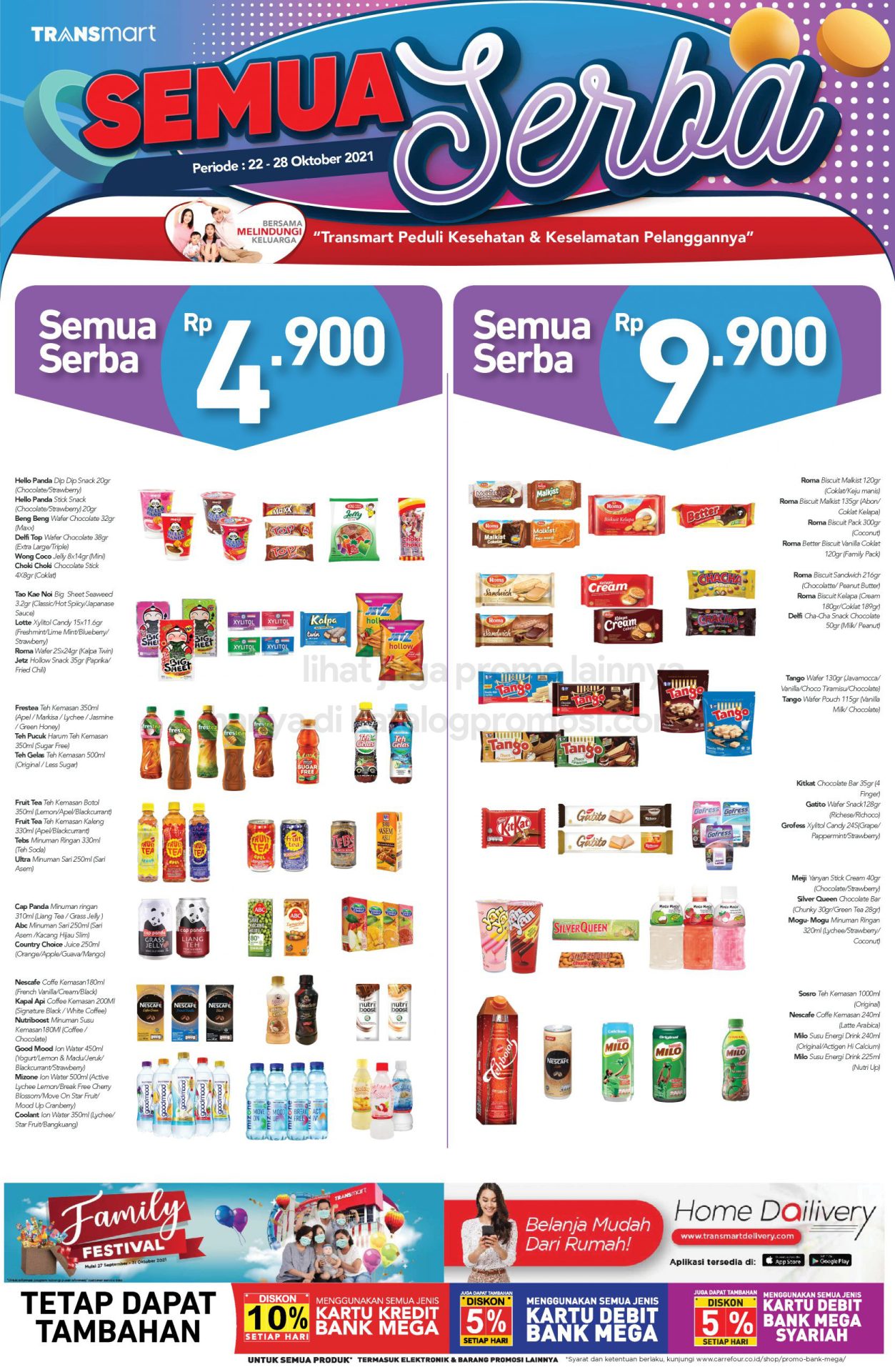 Promo TRANSMART CARREFOUR Katalog Weekend JSM periode 22-26 Oktober 2021