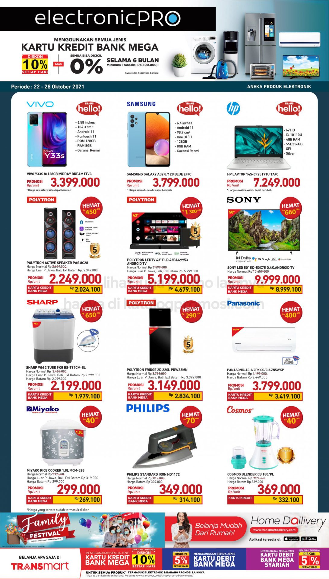 Promo TRANSMART CARREFOUR Katalog Weekend JSM periode 22-26 Oktober 2021