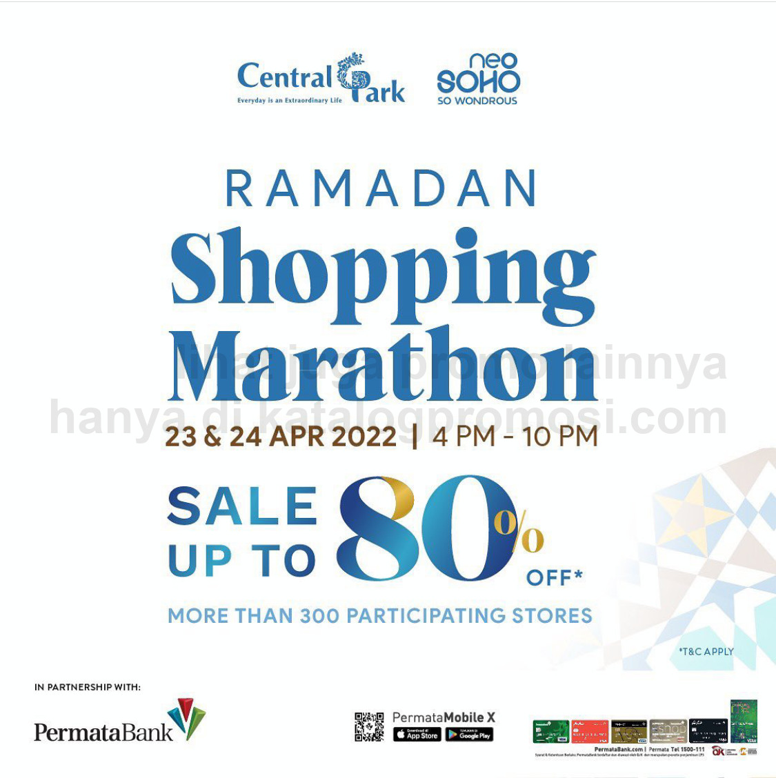 CENTRAL PARK MALL RAMADHAN SHOPPING MARATHON SALE up to 80% off