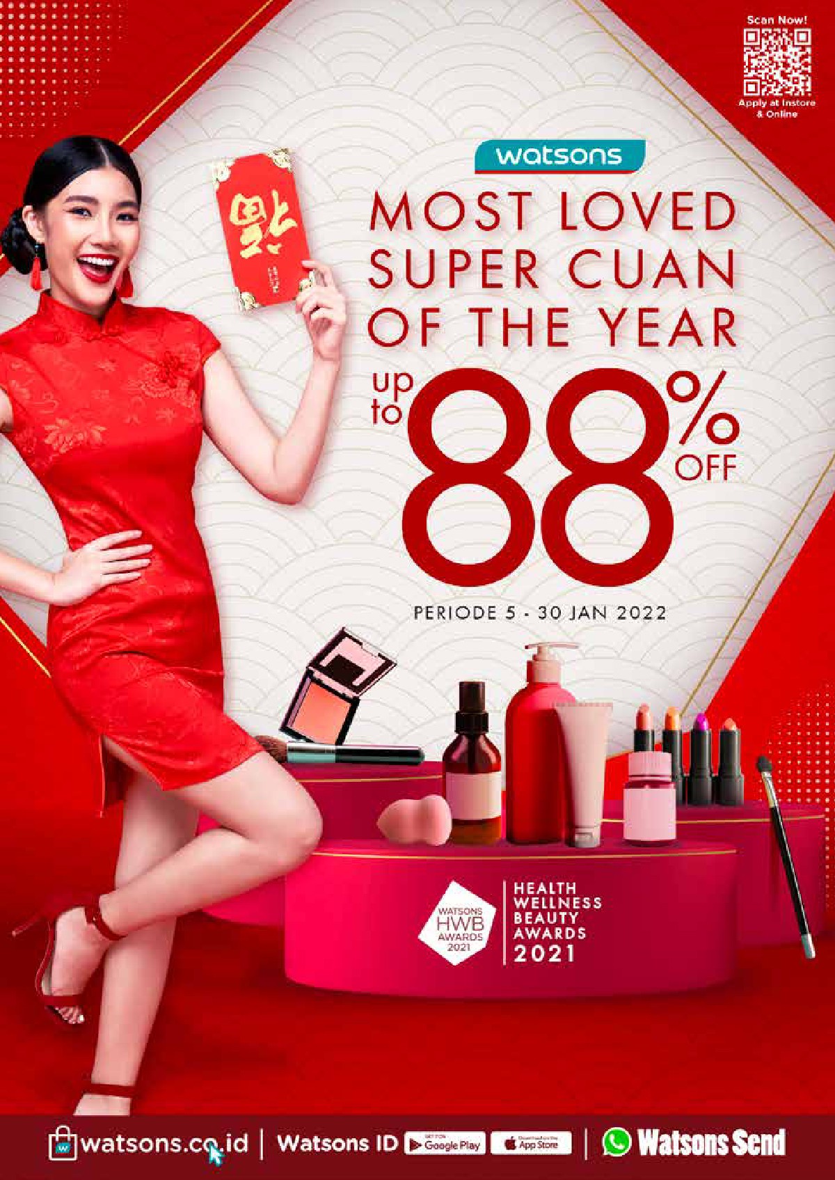 Katalog Belanja Watsons Terbaru - Most Loved Super Cuan of The Year | Discount Up to 88% on your favorite products