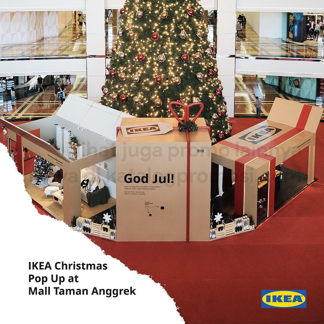 IKEA CHRISTMAS POP UP BOOTH di MAL TAMAN ANGGREK