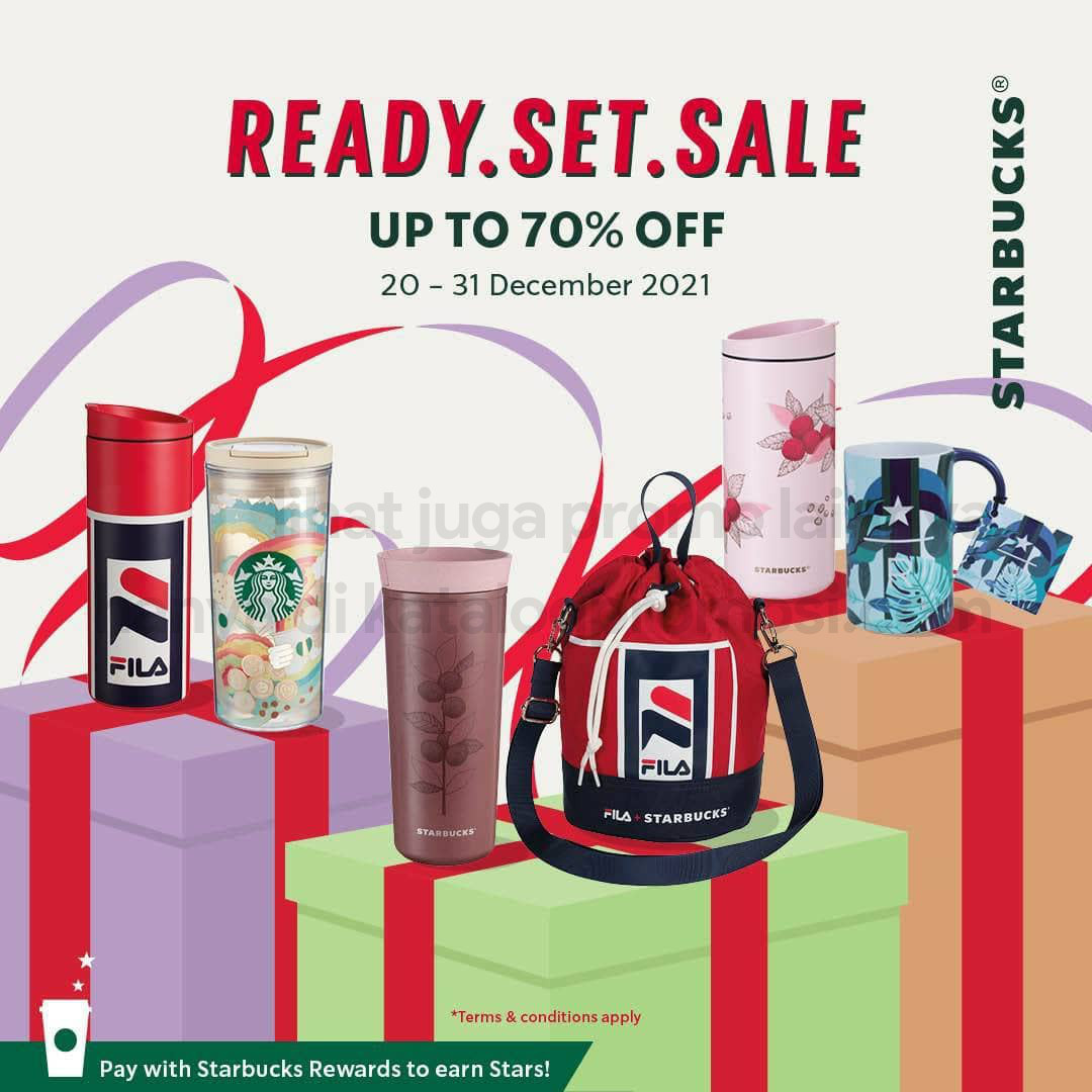 Promo Starbuck Merchandise Flash Sale! Diskon hingga 70% untuk Koleksi Merchandise Pilihan