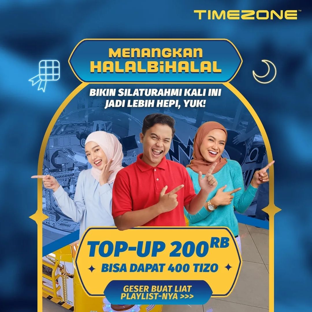 TIMEZONE Promo TOP UP 200RIBU BISA DAPAT 400 TIZO