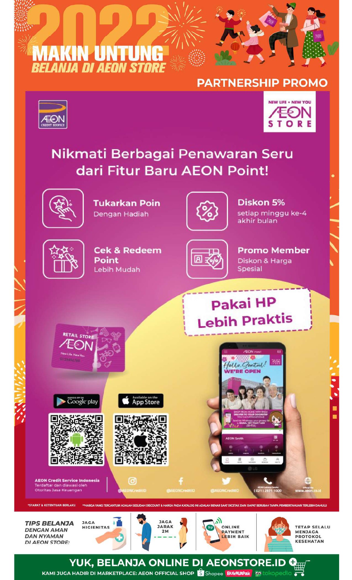 Katalog Promo Aeon Store Indonesia periode 13-26 Januari 2022