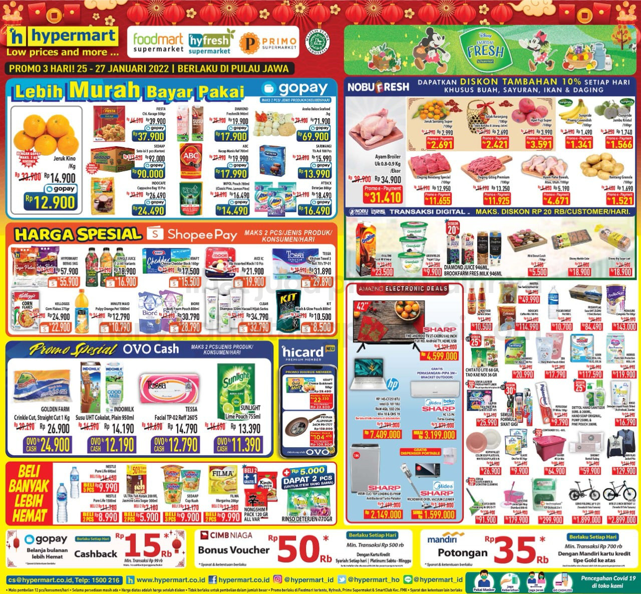 Katalog Hypermart Promo Weekday periode 25-27 Januari 2022
